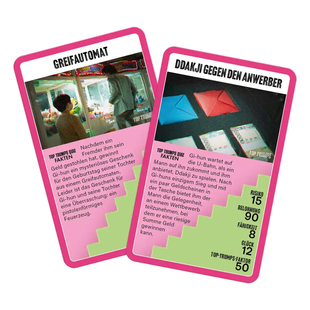Squid Game Karetní hra Top Trumps Sběratelské karty *German Version* fotografii produktu
