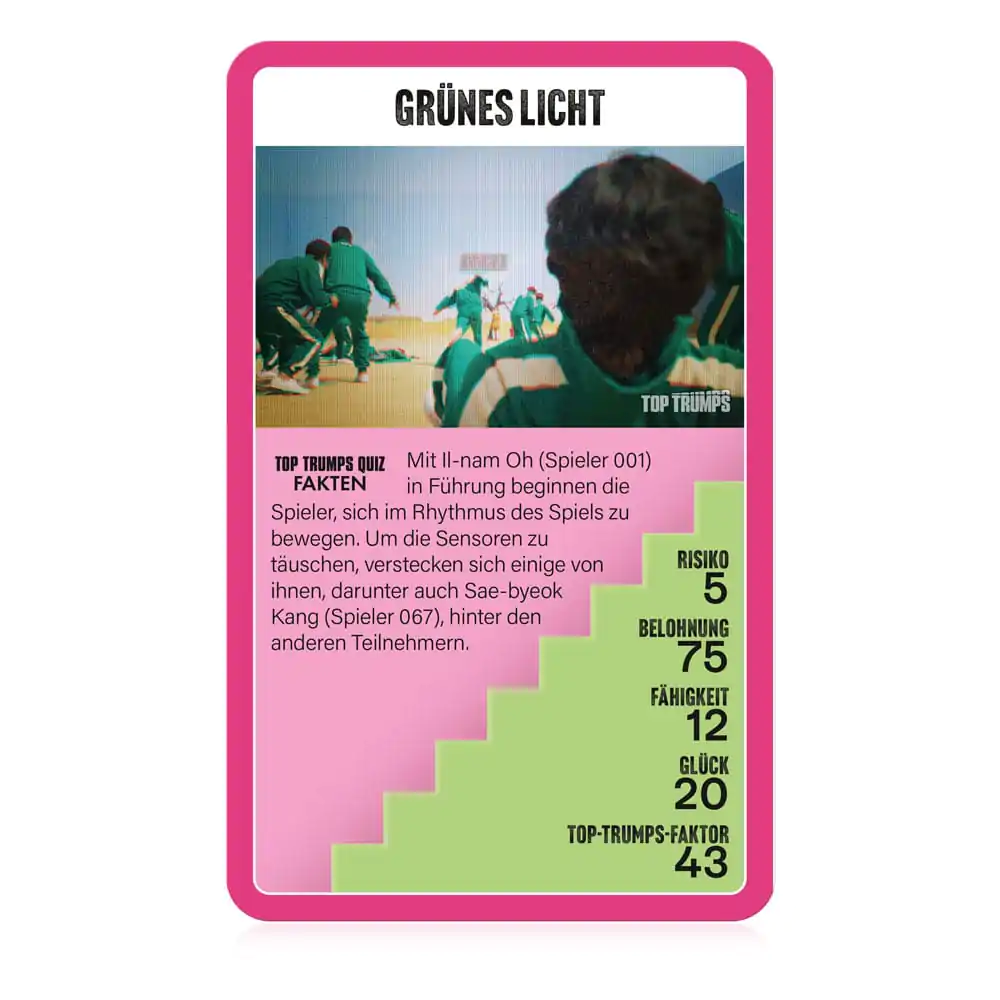 Squid Game Karetní hra Top Trumps Sběratelské karty *German Version* fotografii produktu