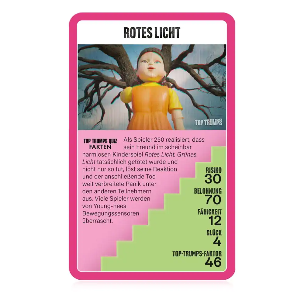 Squid Game Karetní hra Top Trumps Sběratelské karty *German Version* fotografii produktu