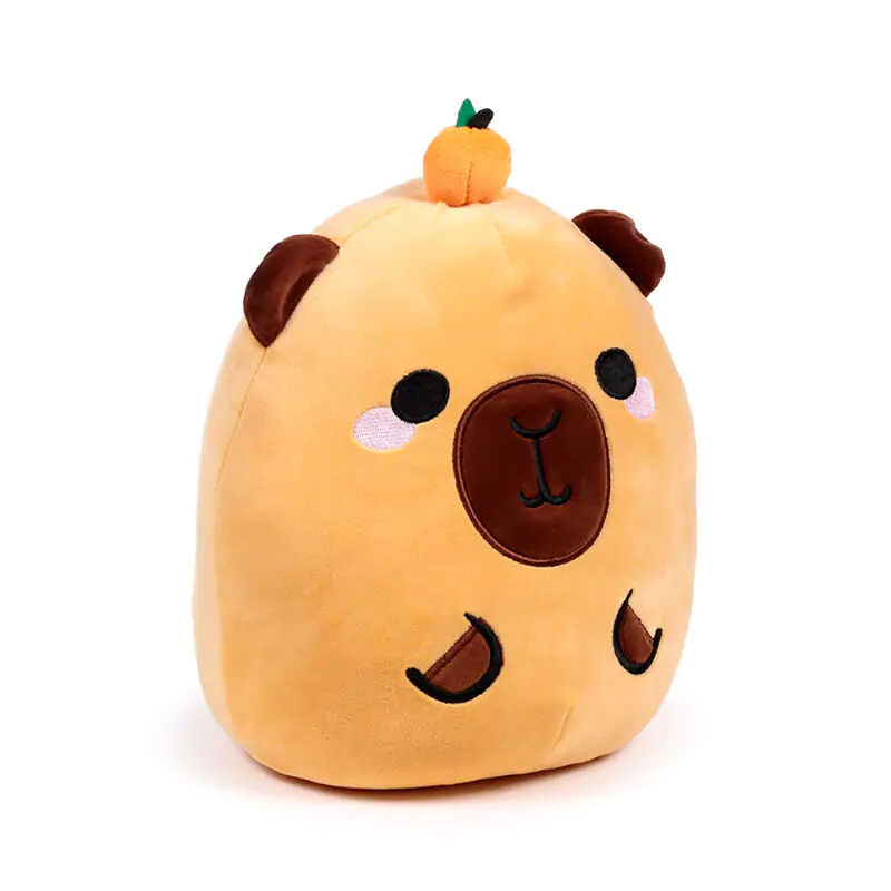 Squidglys Capybara Duke plyšový polštář 26 cm fotografii produktu