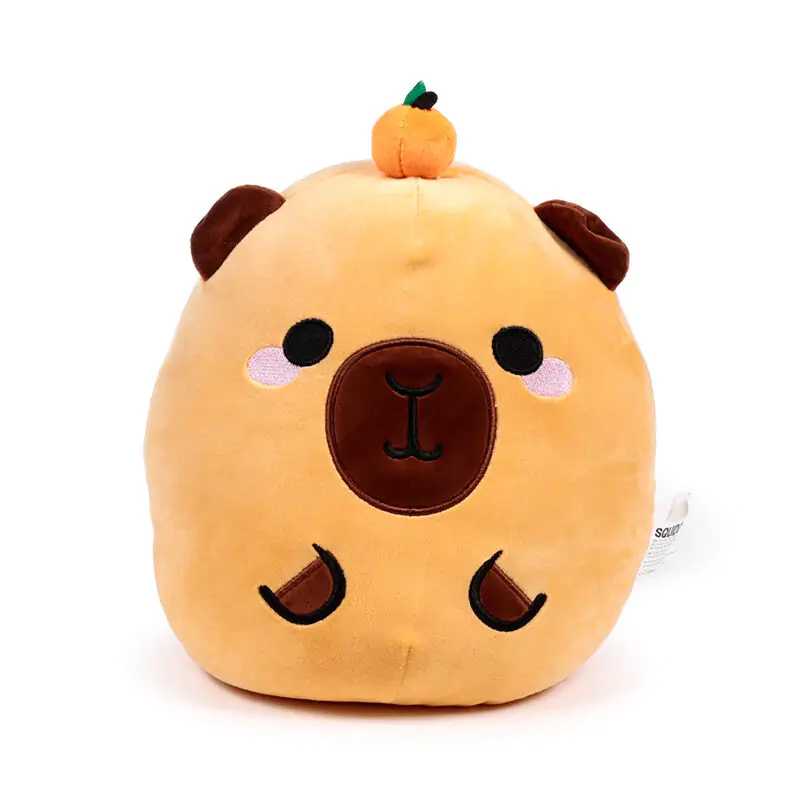 Squidglys Capybara Duke plyšový polštář 26 cm fotografii produktu