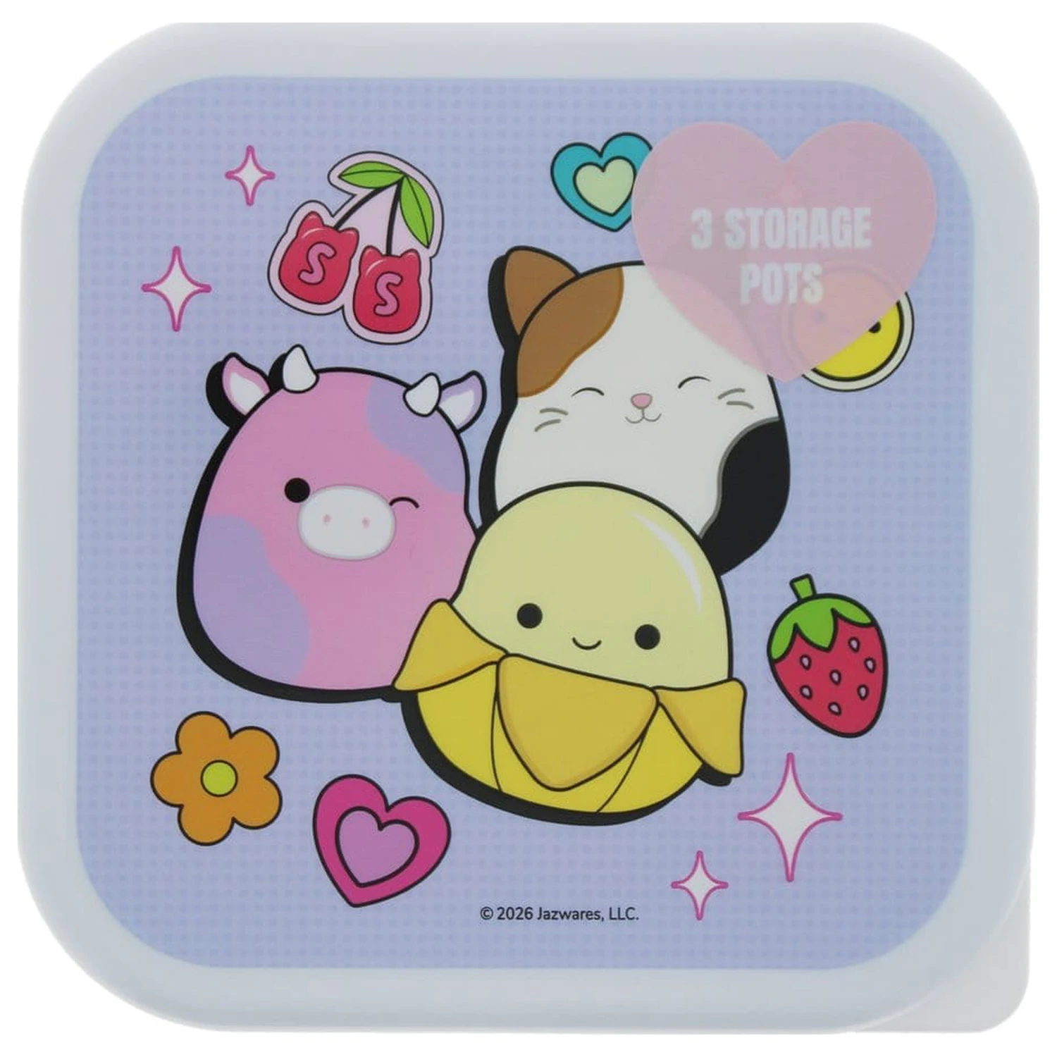 Squishmallows Snack Boxy 3-balení fotografii produktu