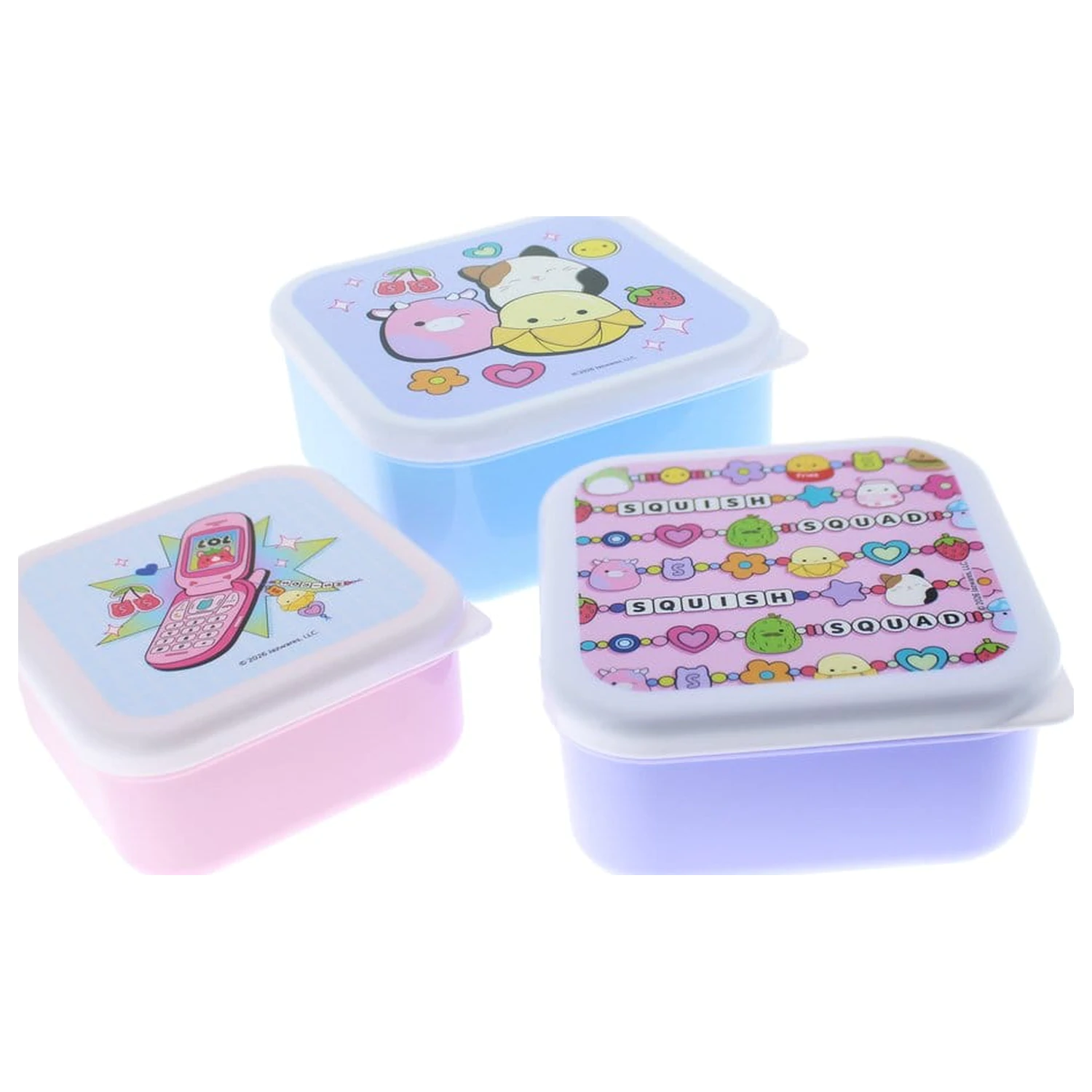 Squishmallows Snack Boxy 3-balení fotografii produktu