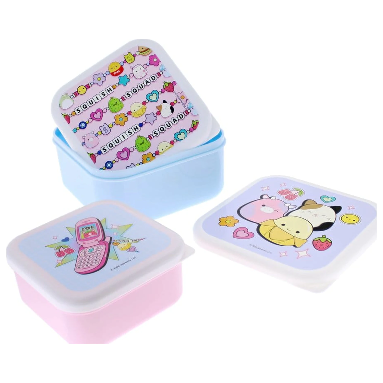 Squishmallows Snack Boxy 3-balení fotografii produktu
