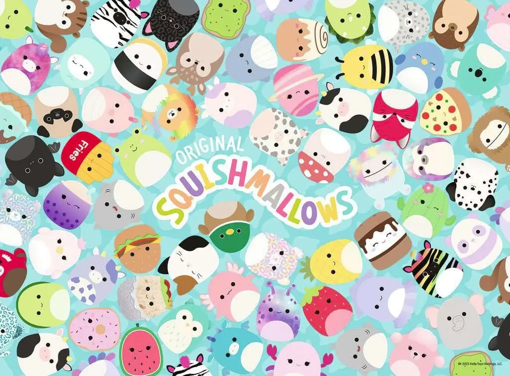 Squishmallows Dětské puzzle XXL Mallow Days (200 dílků) fotografii produktu