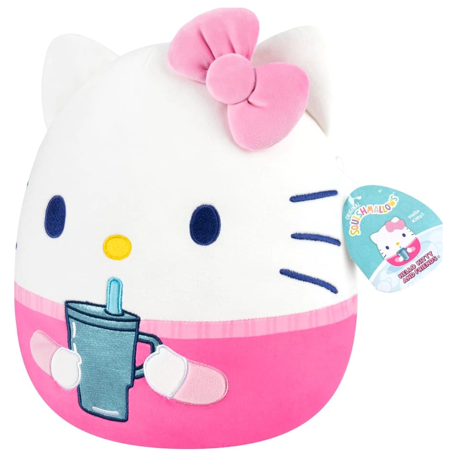 Squishmallows Hello Kitty and Friends Plyš Hello Kitty Cup 30 cm fotografii produktu