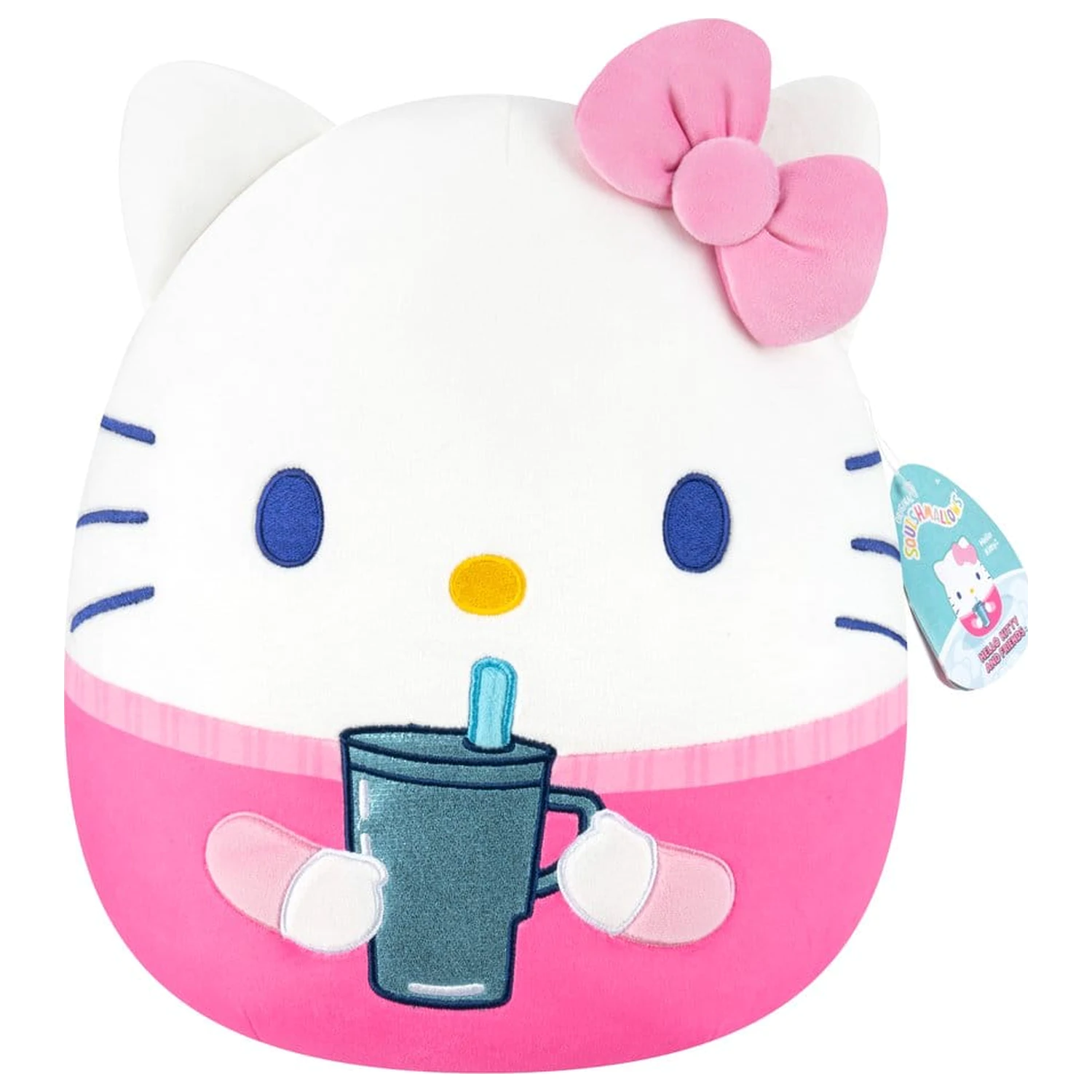 Squishmallows Hello Kitty and Friends Plyš Hello Kitty Cup 30 cm fotografii produktu