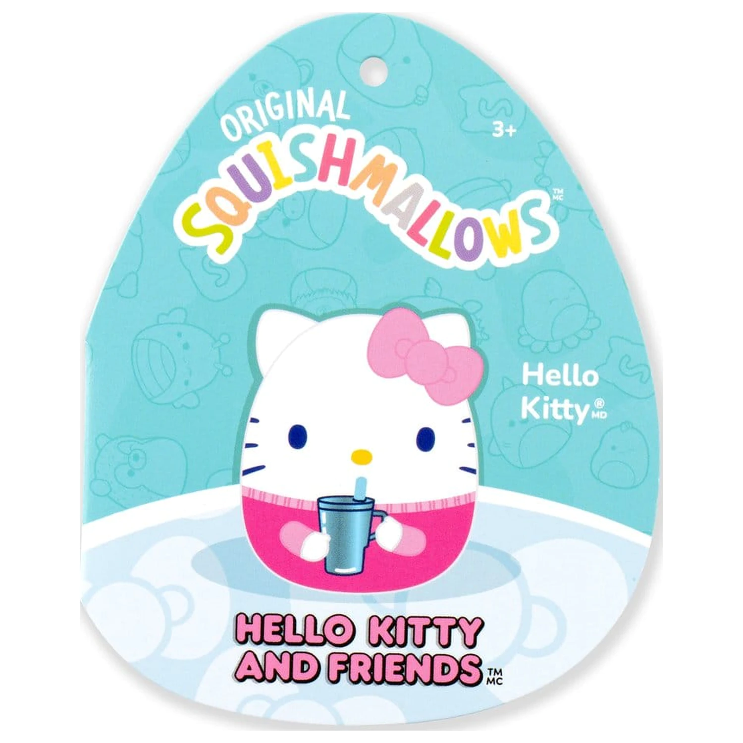 Squishmallows Hello Kitty and Friends Plyš Hello Kitty Cup 30 cm fotografii produktu