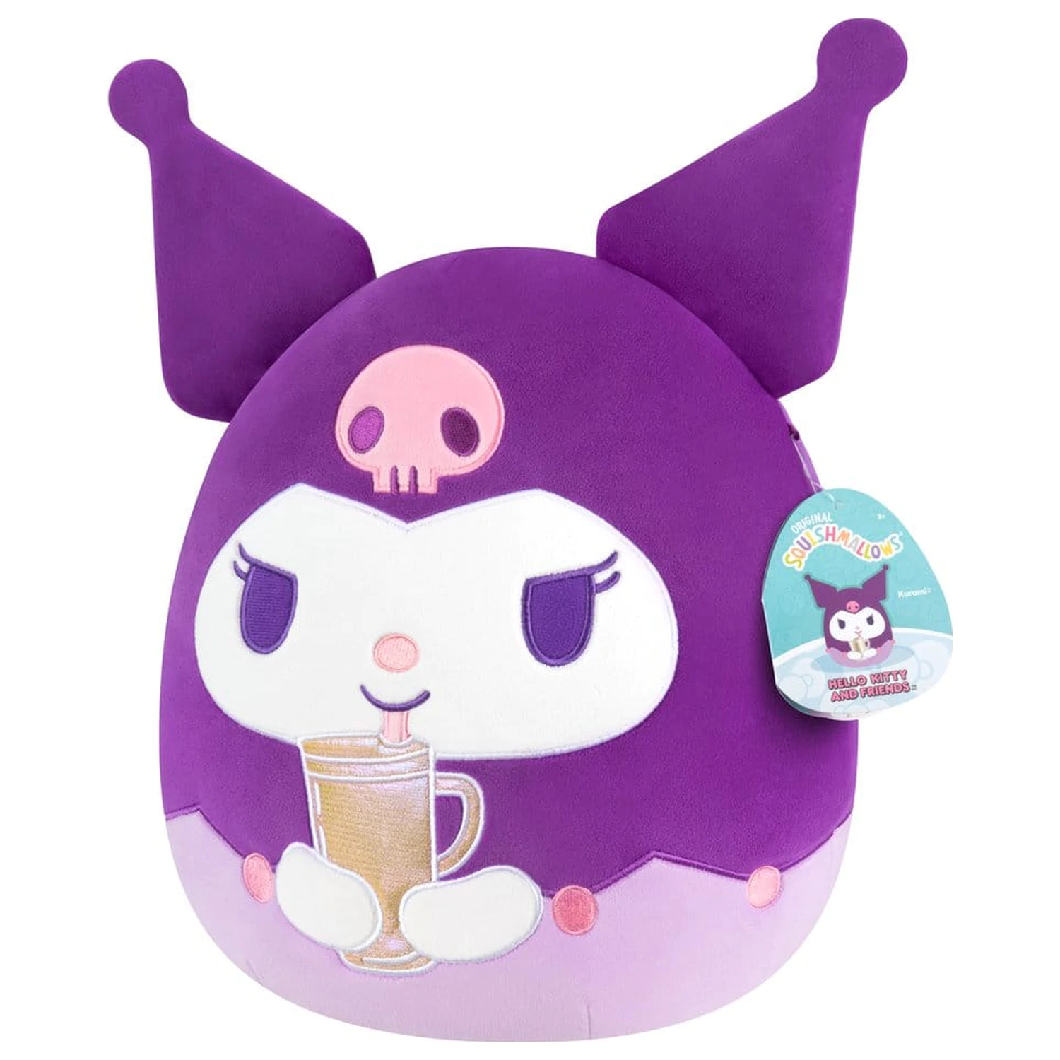 Squishmallows Hello Kitty and Friends Plyš Kuromi Šálek 30 cm fotografii produktu