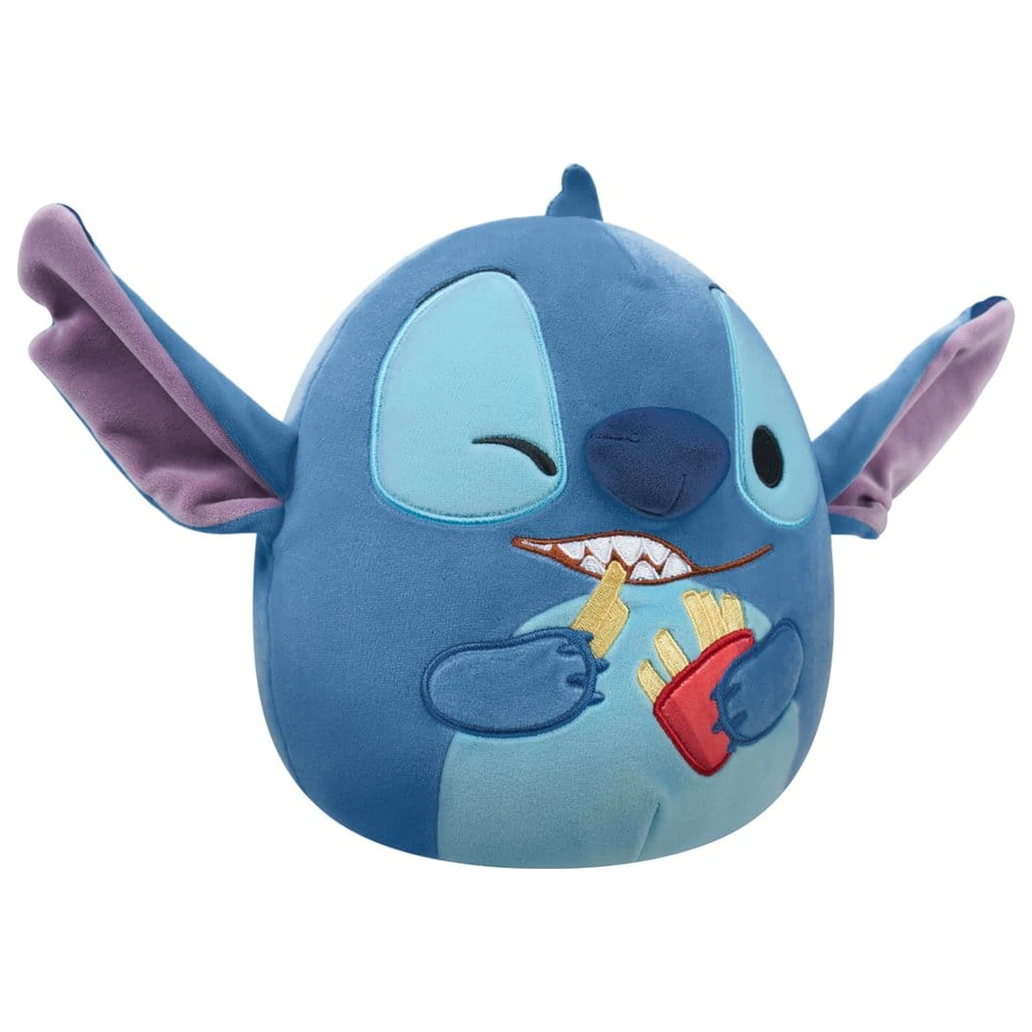 Squishmallows plyšový Stitch (držící hranolky) 20 cm fotografii produktu