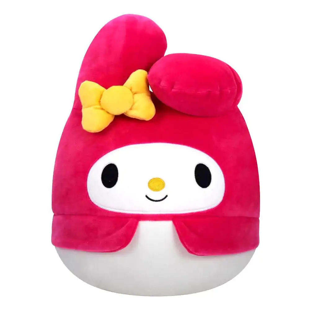 Squishmallows plyšová figurka Sanrio Core My Melody žlutá mašle a růžový oblek 25 cm fotografii produktu