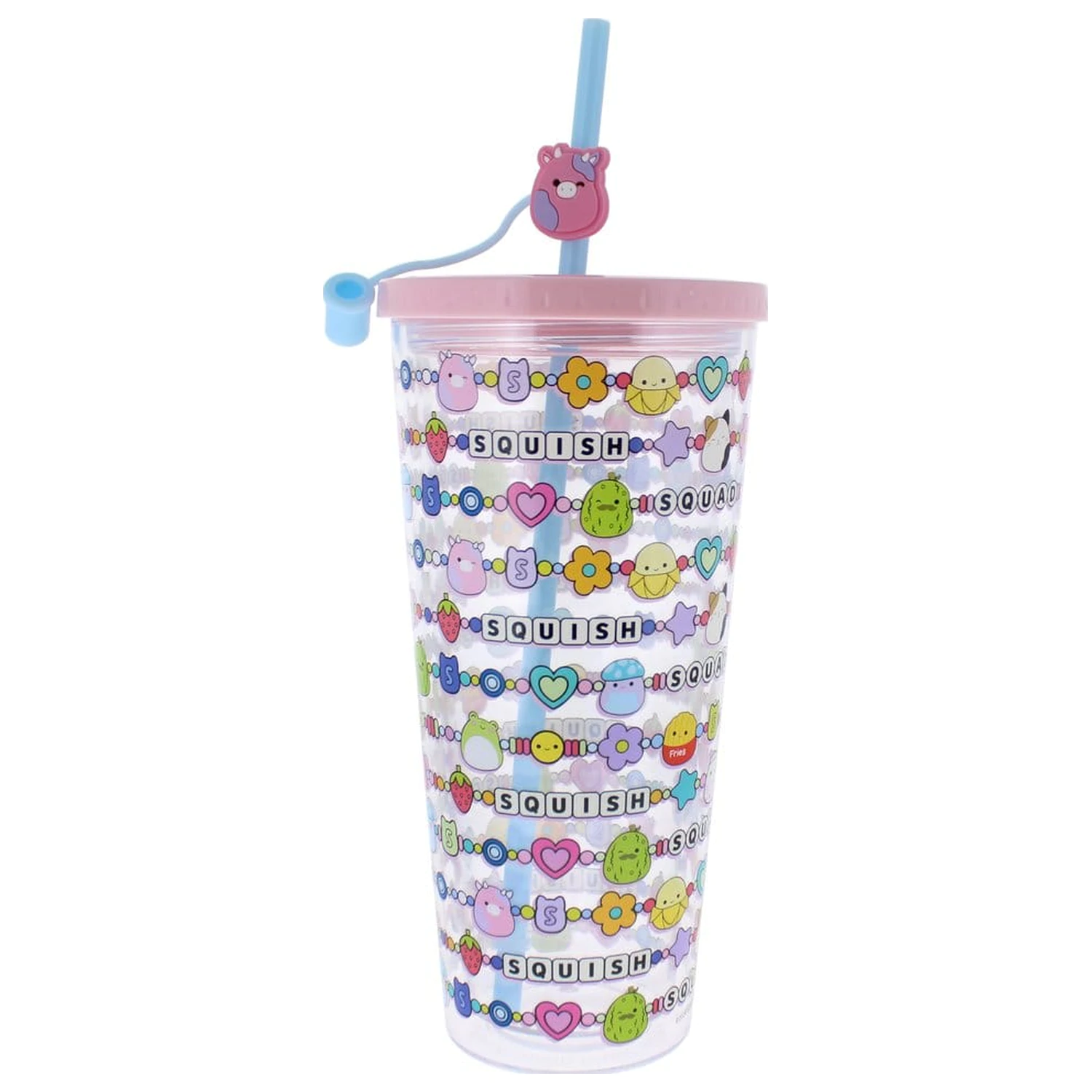 Squishmallows kelímek s brčkem Squish Squad 700 ml fotografii produktu