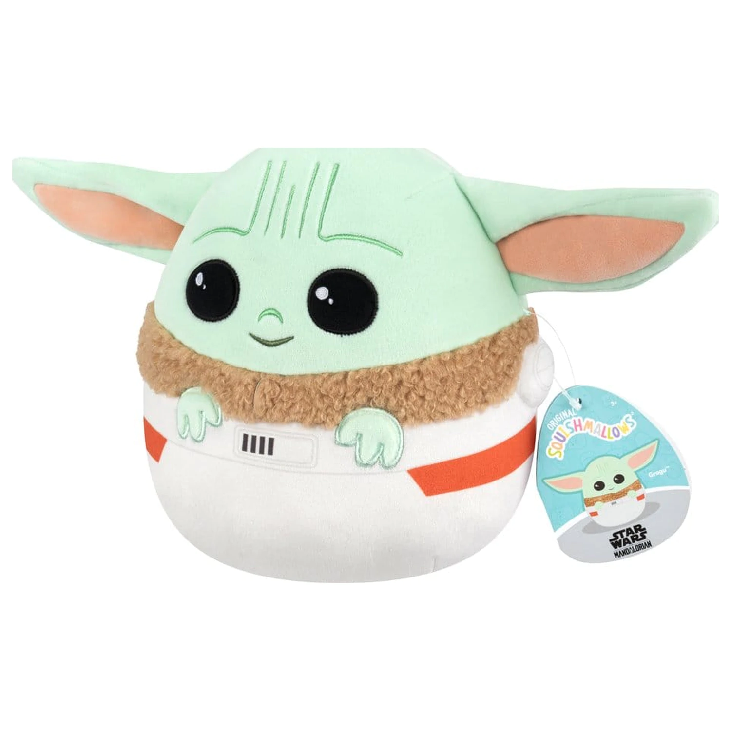 Squishmallows Star Wars plyšák Grogu v nosítku 20 cm fotografii produktu