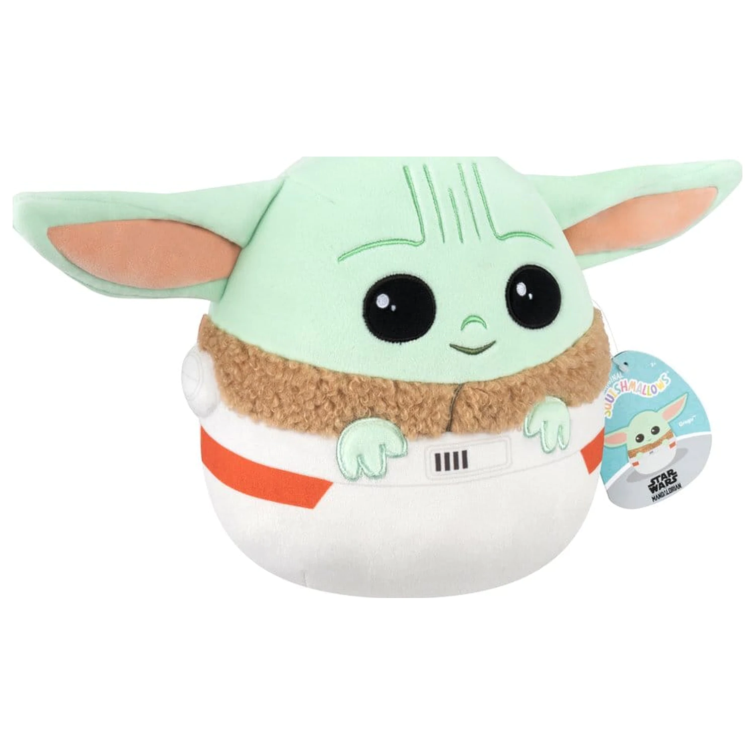 Squishmallows Star Wars plyšák Grogu v nosítku 20 cm fotografii produktu