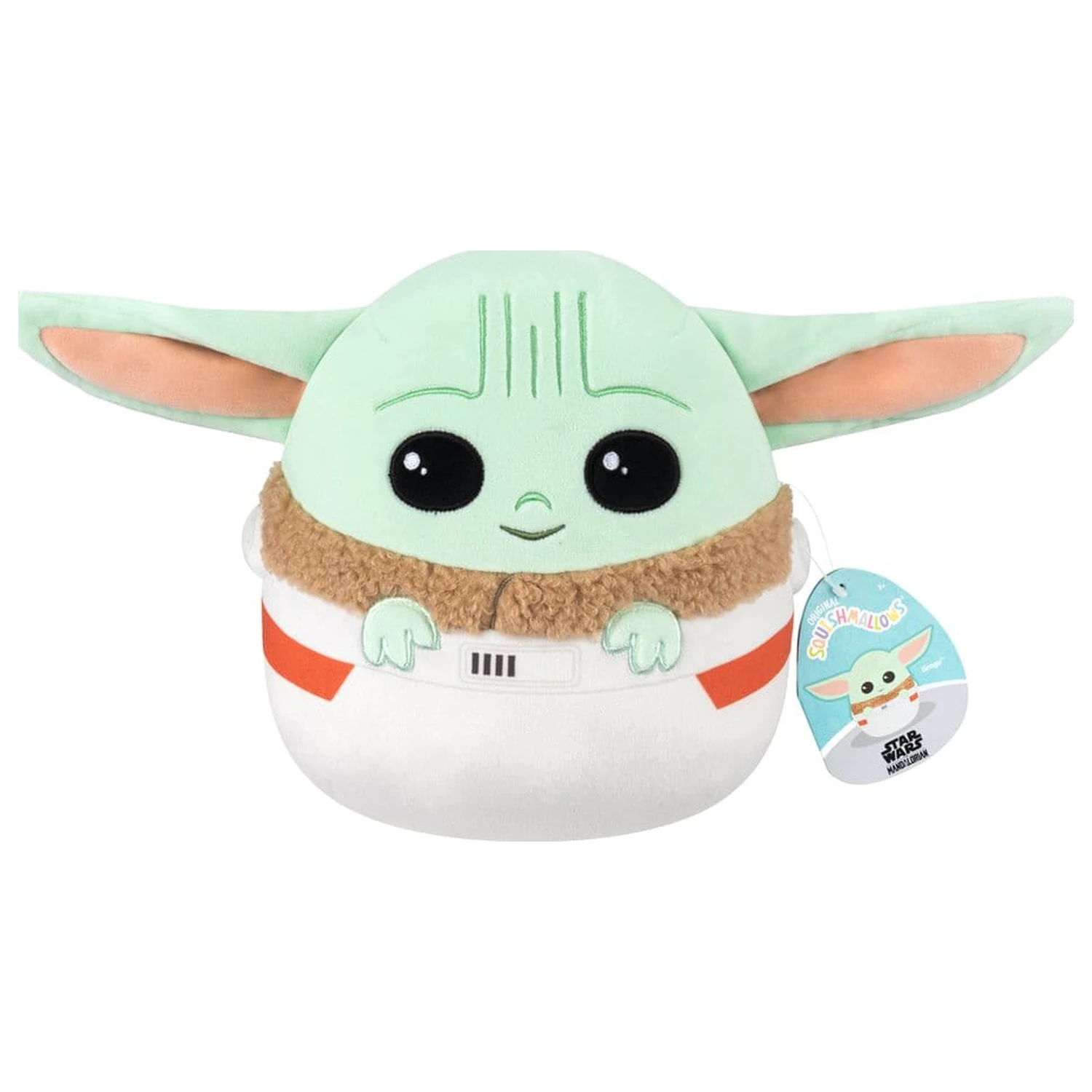 Squishmallows Star Wars plyšák Grogu v nosítku 20 cm fotografii produktu