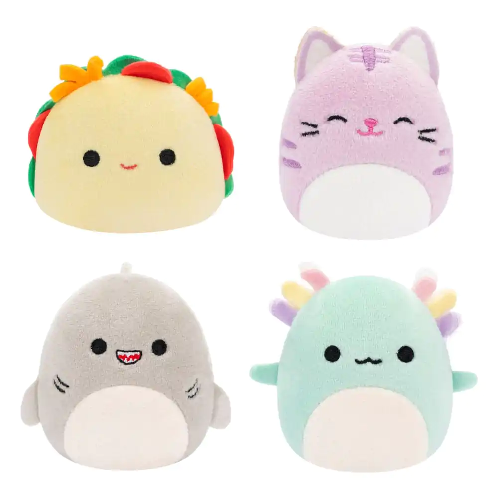 Squishville Mini Squishmallows plyšové figurky 4-Pack A 5 cm fotografii produktu