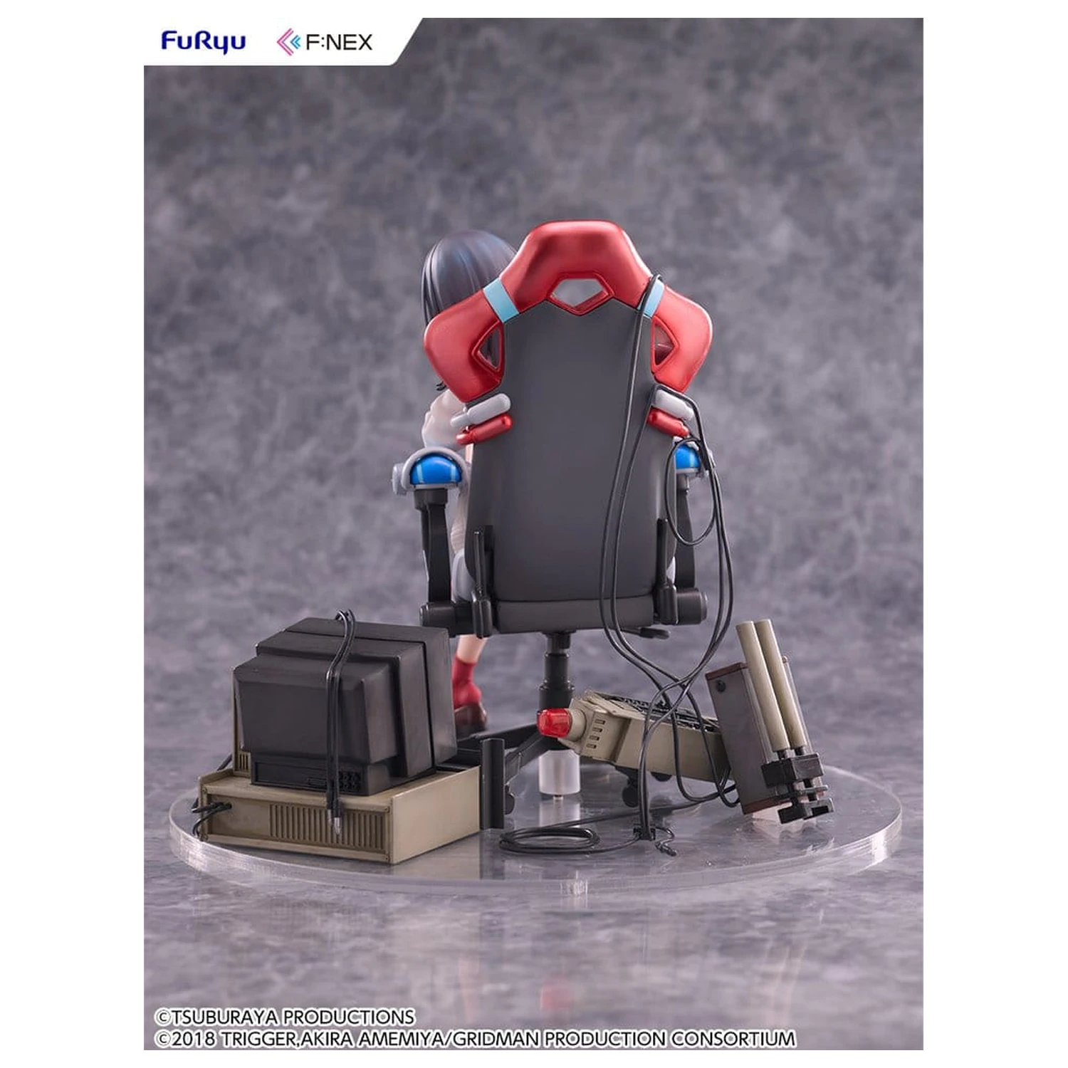SSSS. Gridman Universe F:NEX PVC Socha Rikka Takarada Gaming Chair Ver. 19 cm fotografii produktu