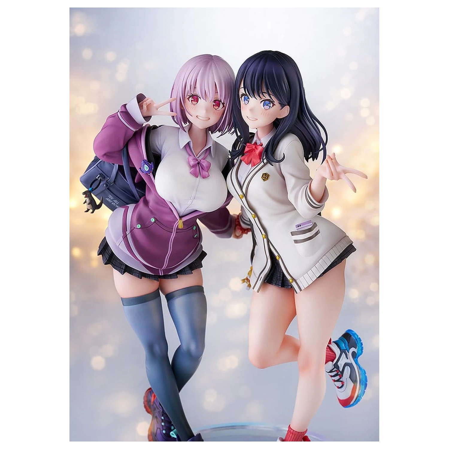 SSSS.Gridman PVC Sochy 1/7 2-balení Rikka Takarada & Akane Shinjo feat. toridamono 22 cm fotografii produktu