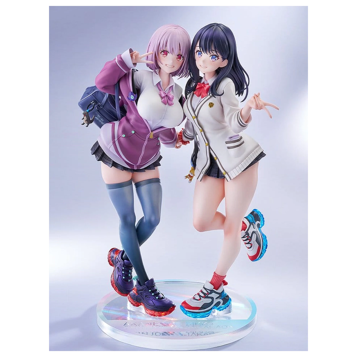 SSSS.Gridman PVC Sochy 1/7 2-balení Rikka Takarada & Akane Shinjo feat. toridamono 22 cm fotografii produktu