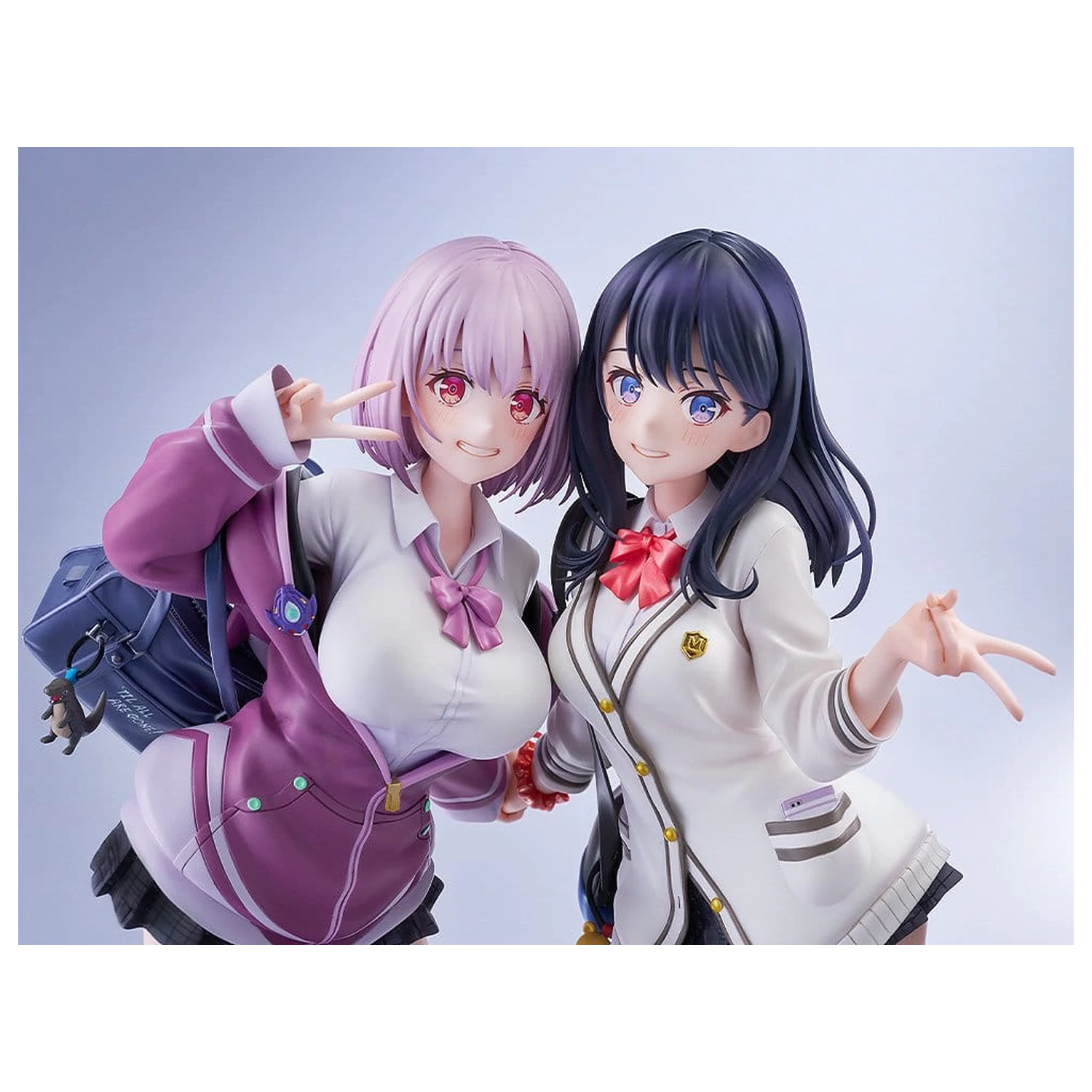 SSSS.Gridman PVC Sochy 1/7 2-balení Rikka Takarada & Akane Shinjo feat. toridamono 22 cm fotografii produktu