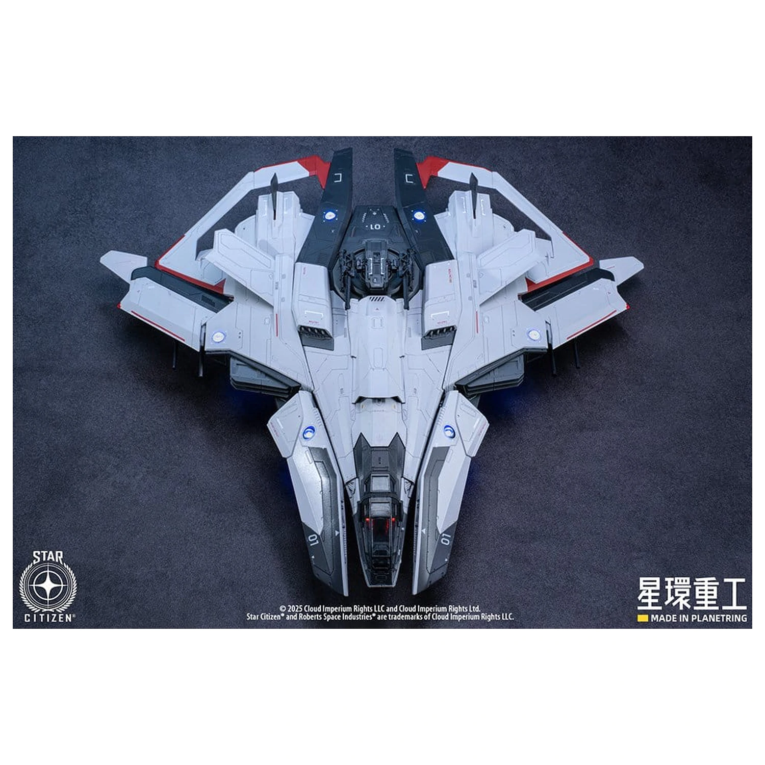 Star Citizen Plastikový Model Kit 1/100 Anvil F8C Lightning 25 cm fotografii produktu