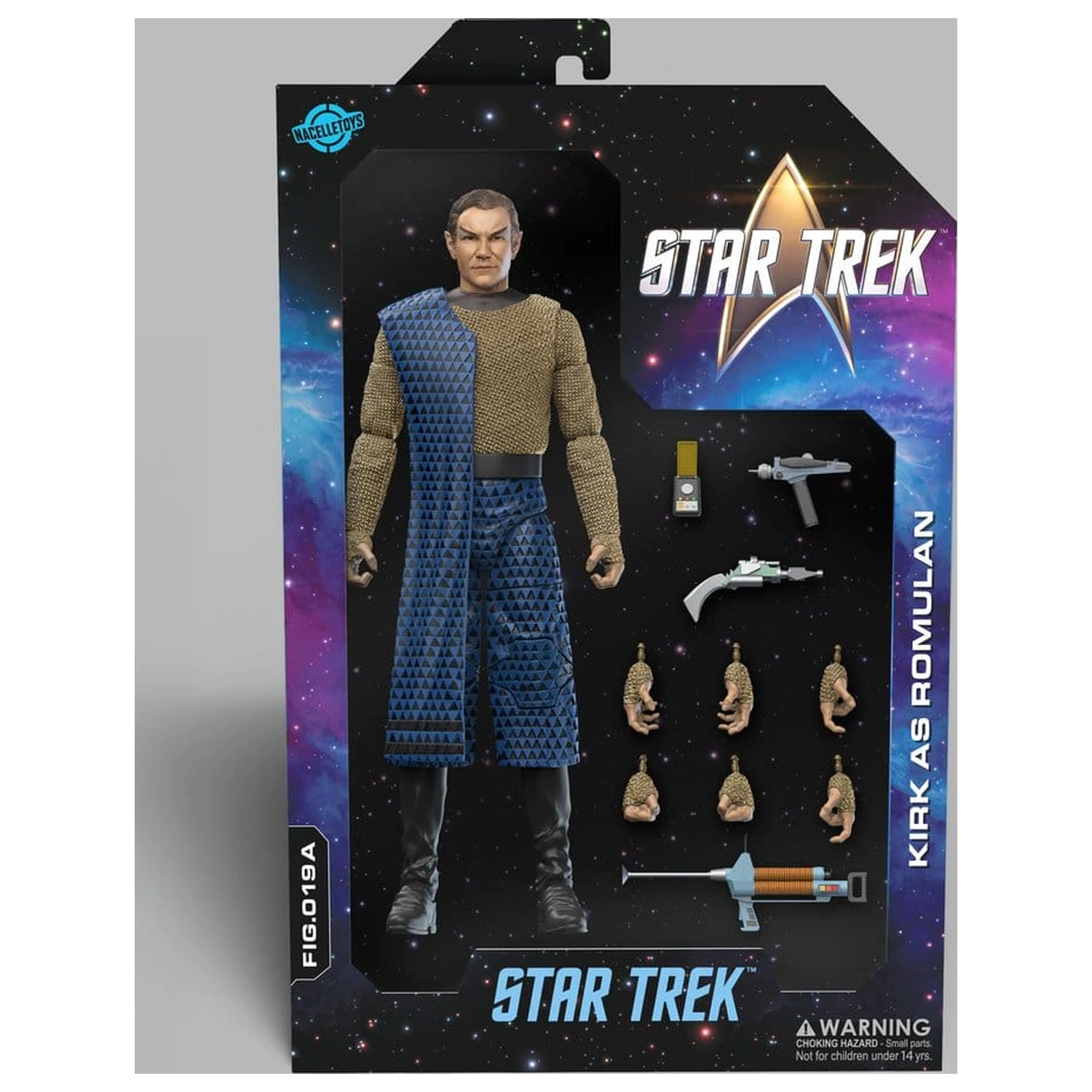 Star Trek 1/10 akční figurka Kirk as Romulan (The Enterprise Incident) 16 cm fotografii produktu