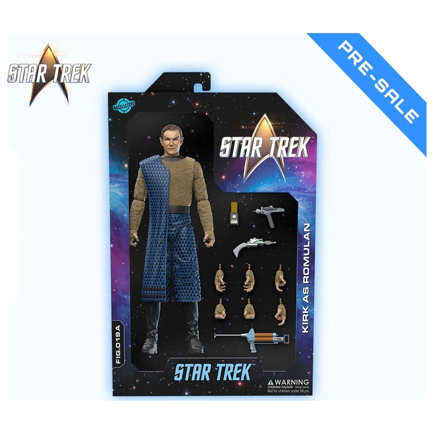 Star Trek 1/10 akční figurka Kirk as Romulan (The Enterprise Incident) 16 cm fotografii produktu
