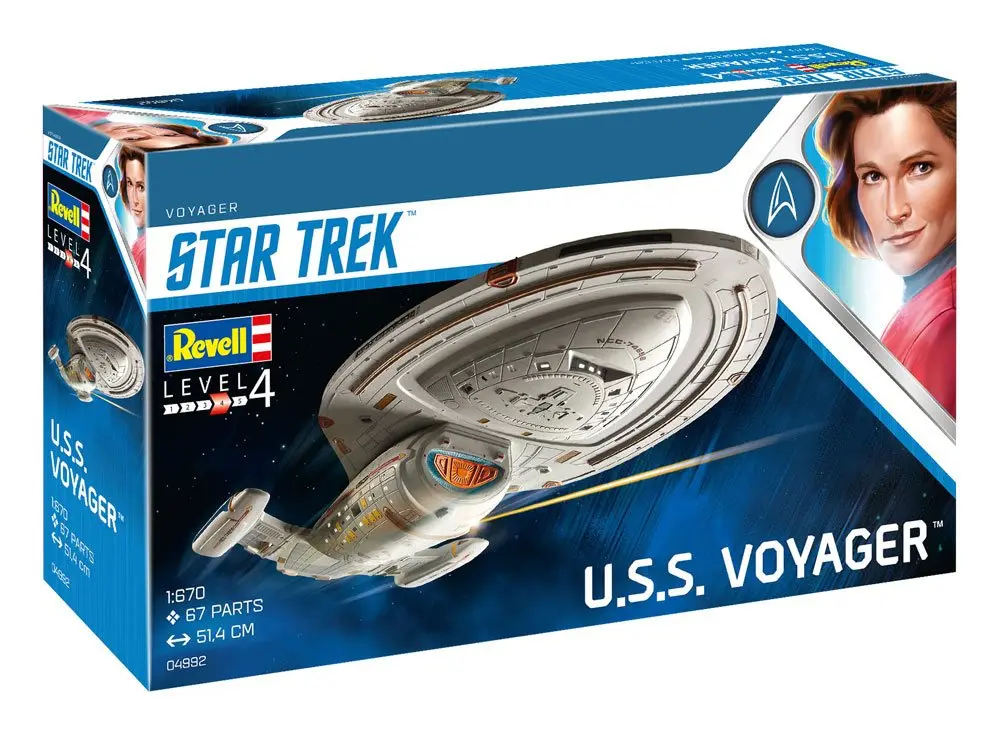 Star Trek Modelová sada 1/670 U.S.S. Voyager 51 cm fotografii produktu