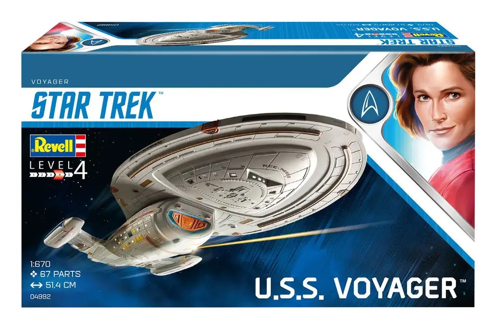 Star Trek Modelová sada 1/670 U.S.S. Voyager 51 cm fotografii produktu