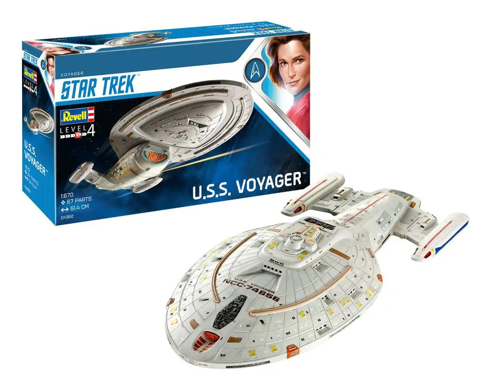 Star Trek Modelová sada 1/670 U.S.S. Voyager 51 cm fotografii produktu