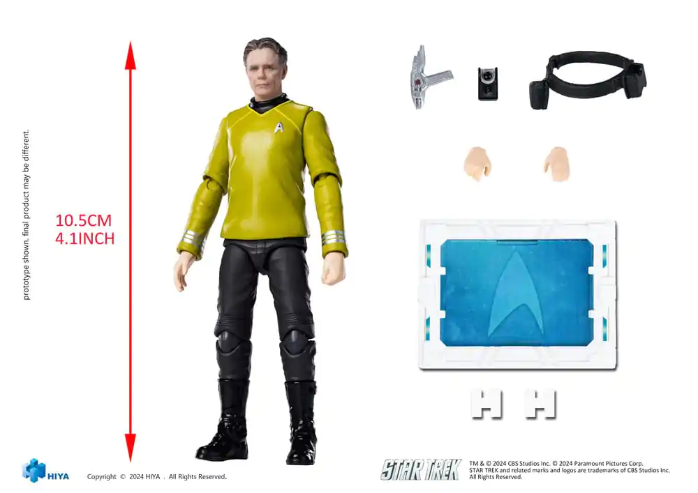 Star Trek 2009 Exquisite Mini Series Akční figurka 1/18 Pike 10 cm fotografii produktu