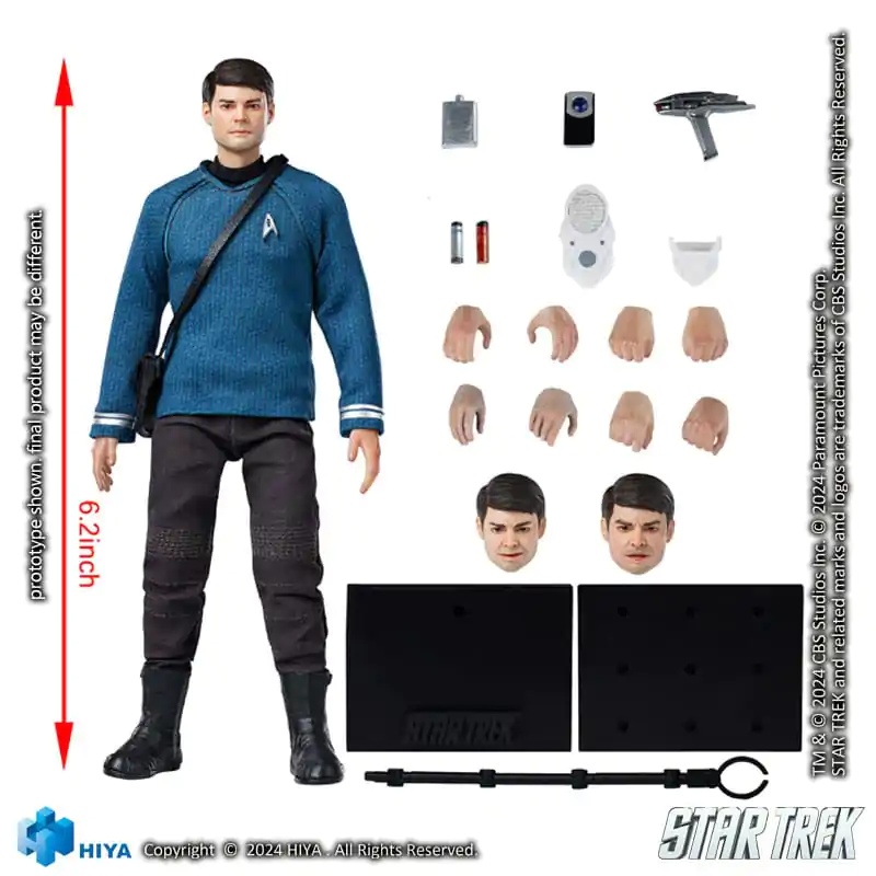 Star Trek 2009 Exquisite Super Series Akční figurka 1/12 McCoy 16 cm fotografii produktu