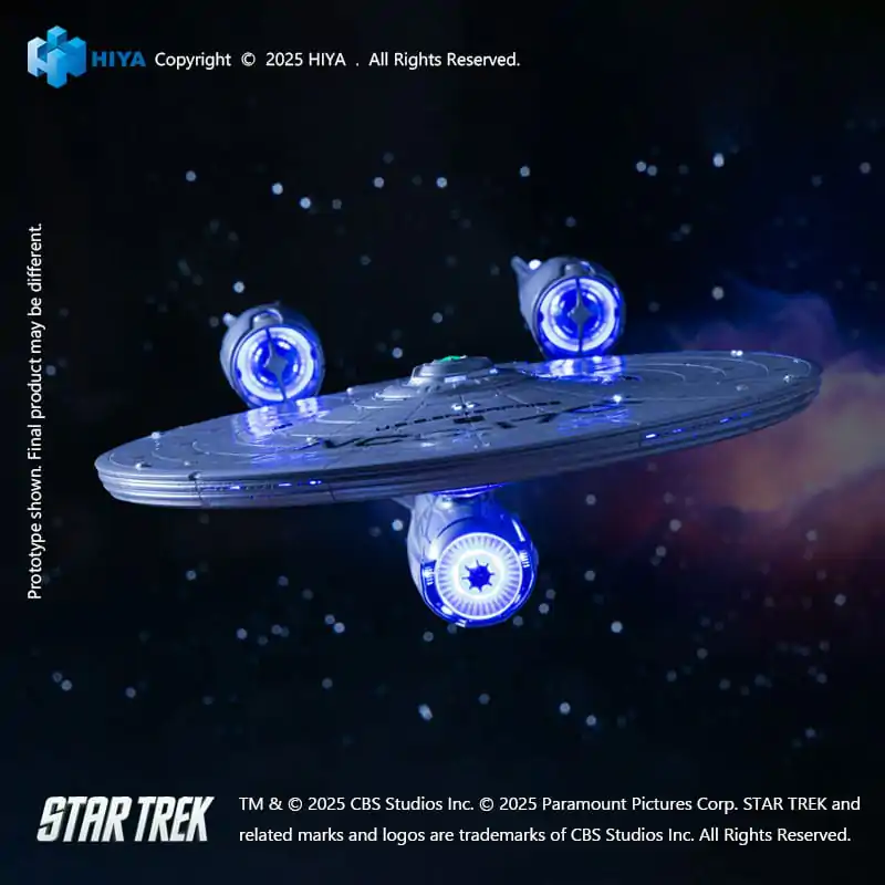 Star Trek 2009 Replicaart Series Replika Svítící Hvězdná loď SS Enterprise NCC-1701 38 cm fotografii produktu