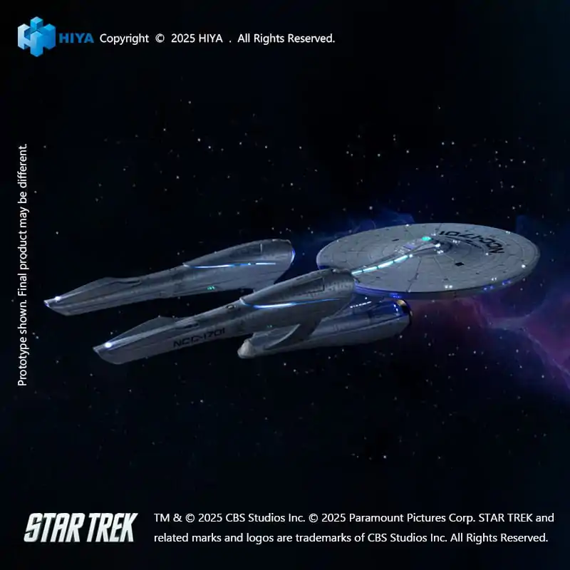 Star Trek 2009 Replicaart Series Replika Svítící Hvězdná loď SS Enterprise NCC-1701 38 cm fotografii produktu