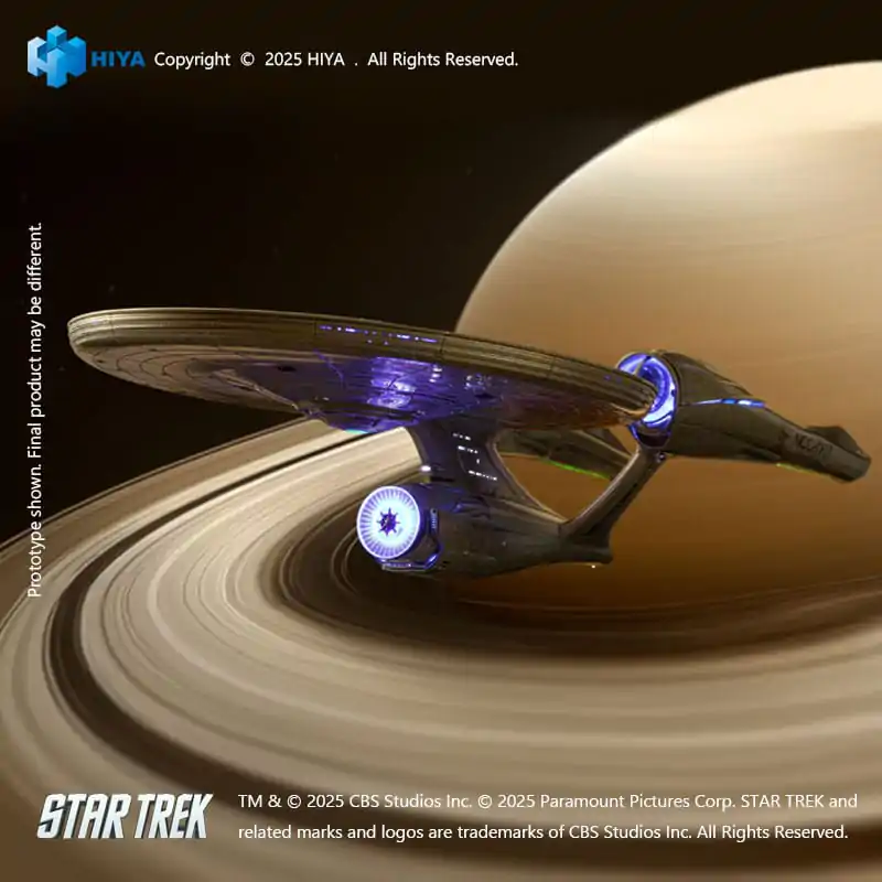 Star Trek 2009 Replicaart Series Replika Svítící Hvězdná loď SS Enterprise NCC-1701 38 cm fotografii produktu