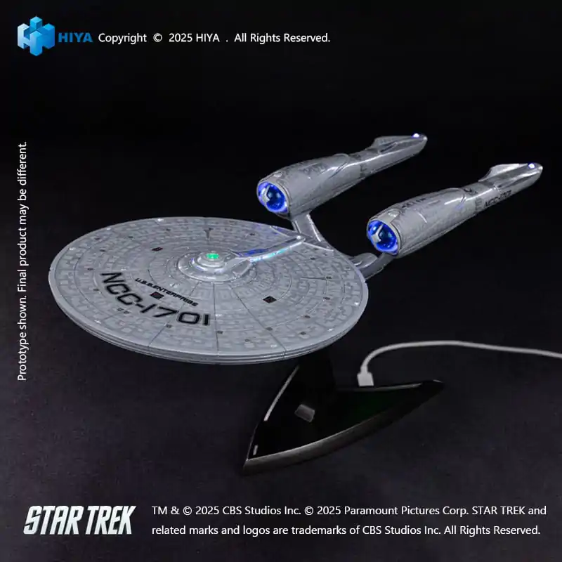 Star Trek 2009 Replicaart Series Replika Svítící Hvězdná loď SS Enterprise NCC-1701 38 cm fotografii produktu
