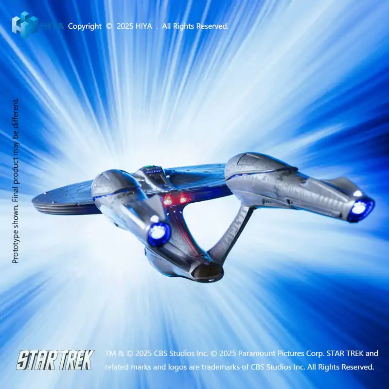 Star Trek 2009 Replicaart Series Replika Svítící Hvězdná loď SS Enterprise NCC-1701 38 cm fotografii produktu