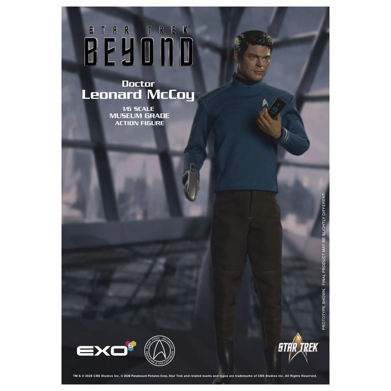Star Trek Beyond akční figurka 1/6 Dr. 'Bones' McCoy 30 cm fotografii produktu
