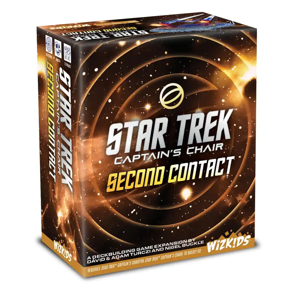Star Trek: Captain's Chair karetní hra Second Contact *English Version* fotografii produktu