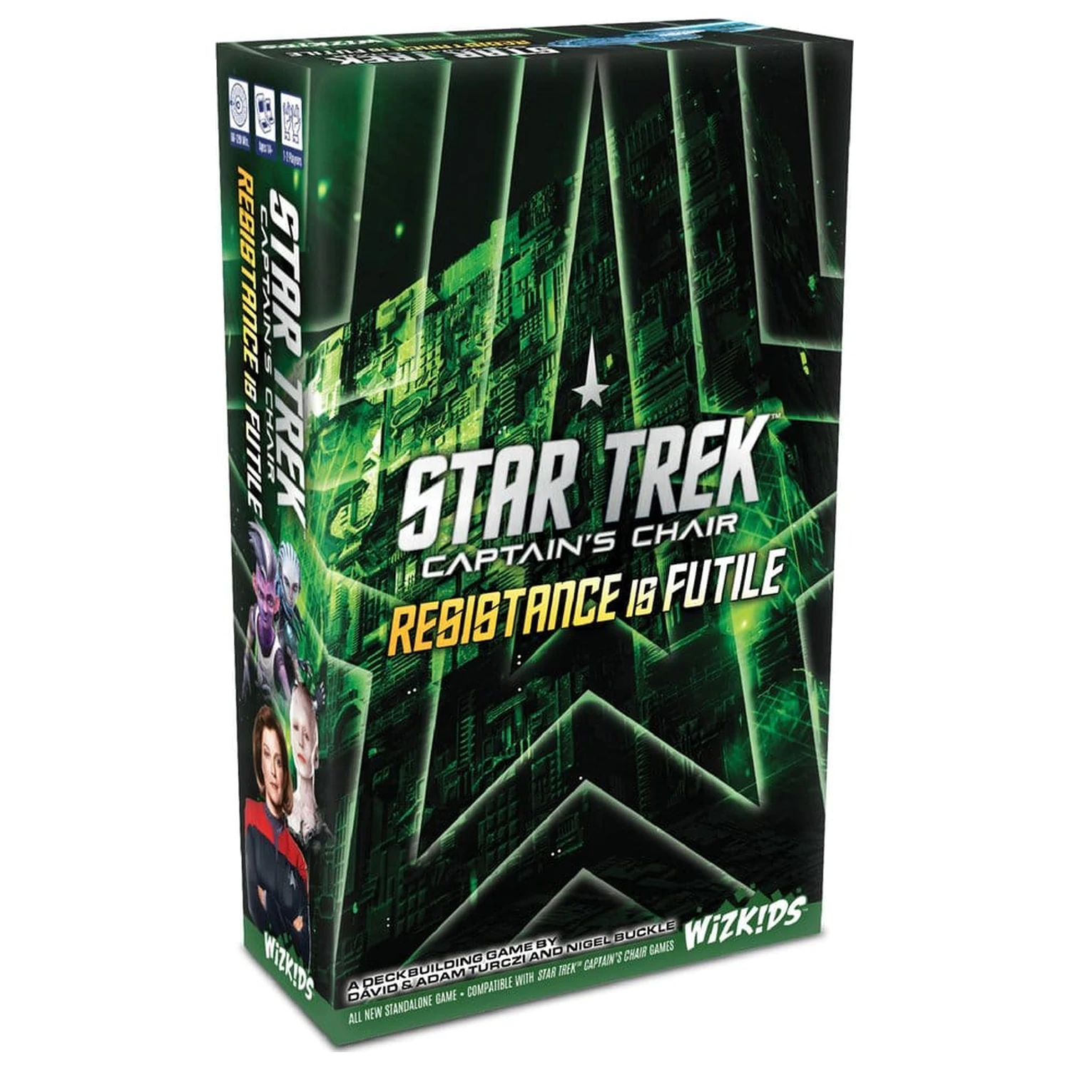 Star Trek: Captain's Chair karetní hra: Resistance is Futile *anglická verze* fotografii produktu