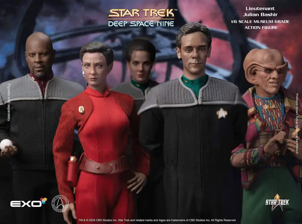 Star Trek: Deep Space Nine Action Figure 1/6 Dr. Julian Bashir 30 cm akční figurka fotografii produktu