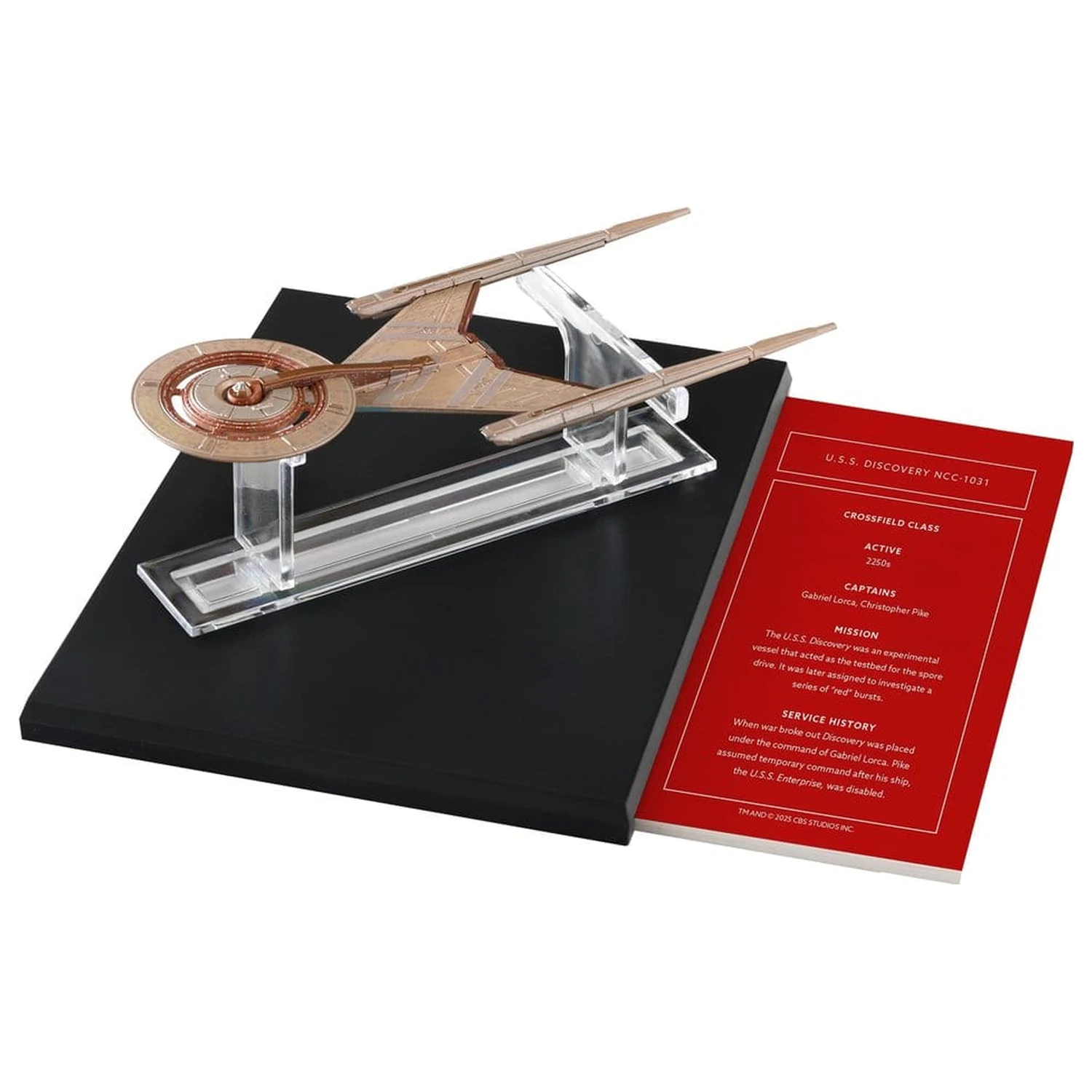 Star Trek Kovový model U.S.S. Discovery NCC-1031 10 cm fotografii produktu