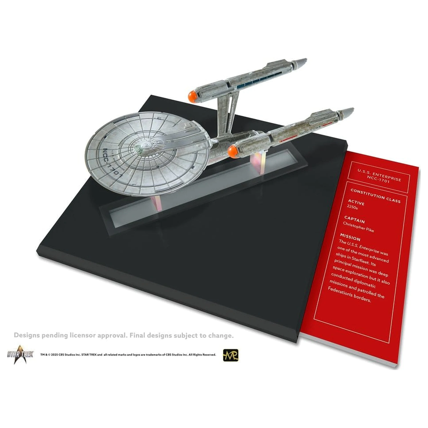 Star Trek Die-Cast Model U.S.S. Enterprise NCC-1701 (Strange New Worlds) 10 cm fotografii produktu