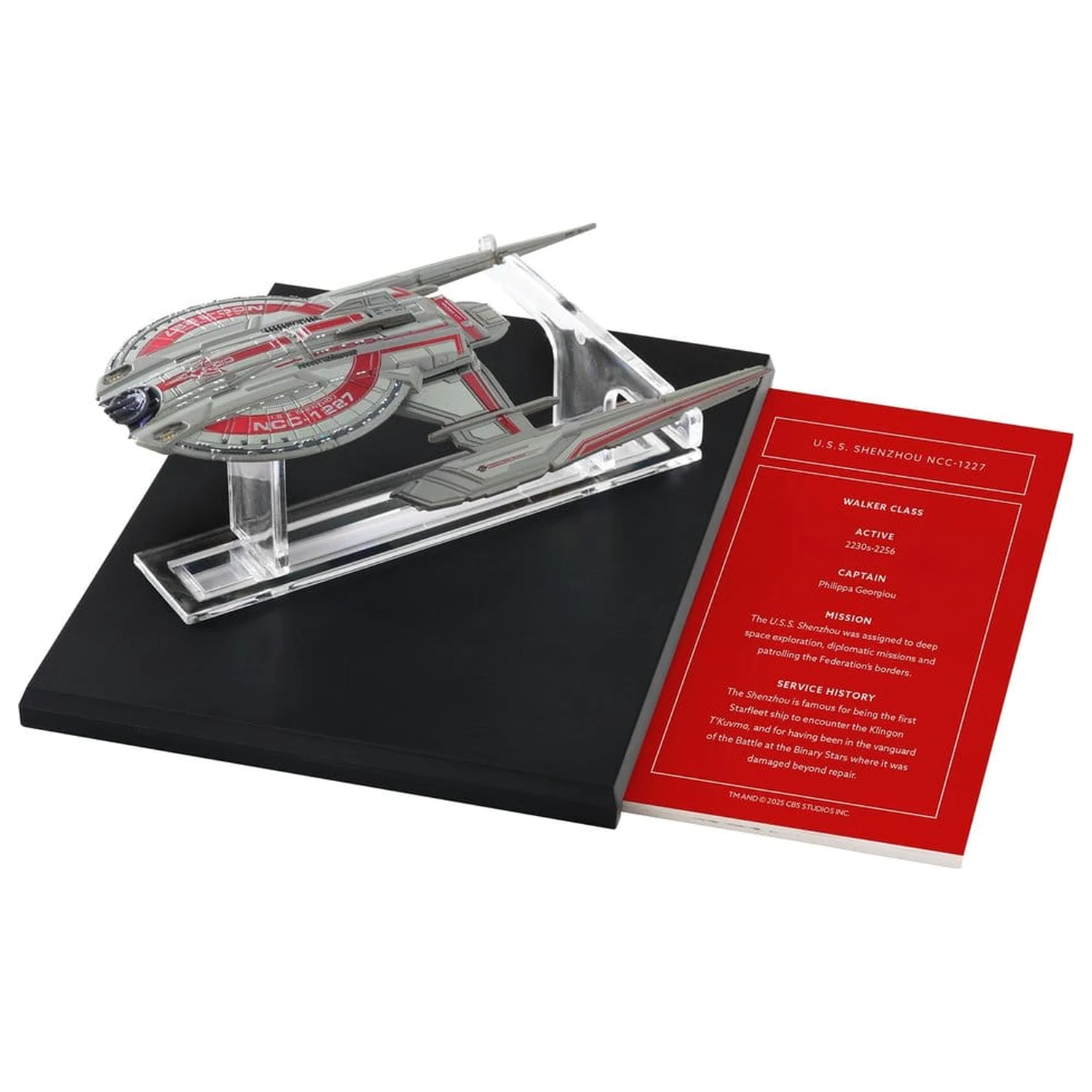 Star Trek Die-Cast model U.S.S. Shenzhou NCC-1227 10 cm fotografii produktu