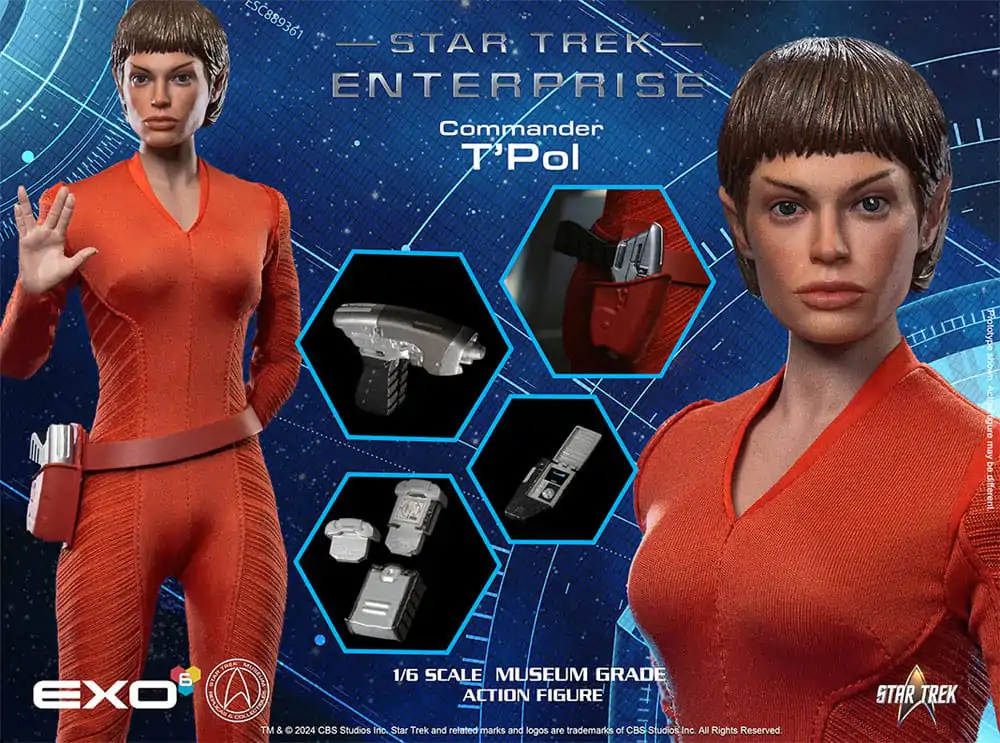 Star Trek: Enterprise akční figurka 1/6 Commander T'Pol 28 cm fotografii produktu