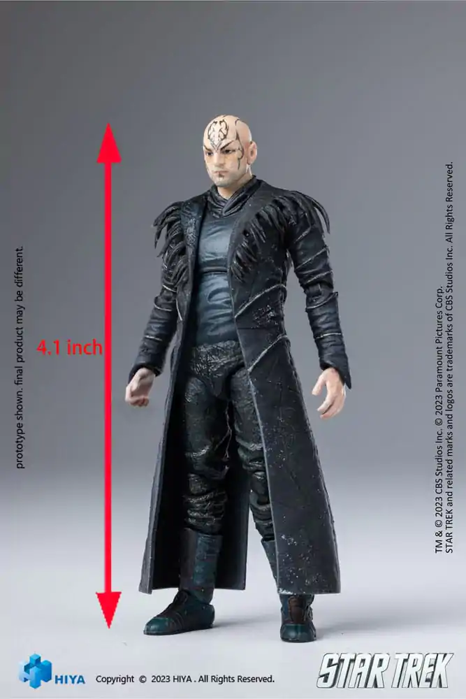 Star Trek Exquisite Mini akční figurka 1/18 Star Trek 2009 Spock Prime 10 cm fotografii produktu