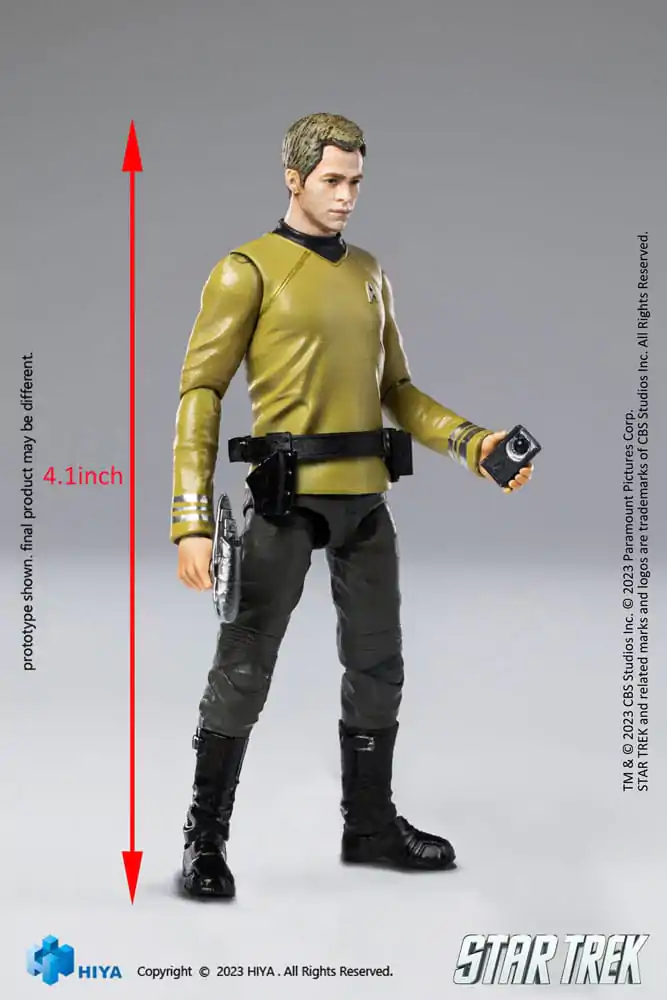 Star Trek Exquisite Mini Akční Figurka 1/18 Star Trek 2009 Kirk 10 cm fotografii produktu