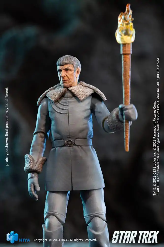 Star Trek Exquisite Mini akční figurka 1/18 Star Trek 2009 Spock Prime 10 cm fotografii produktu