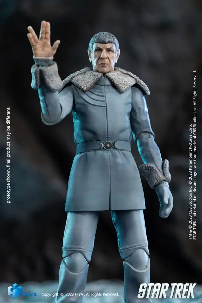 Star Trek Exquisite Mini akční figurka 1/18 Star Trek 2009 Spock Prime 10 cm fotografii produktu