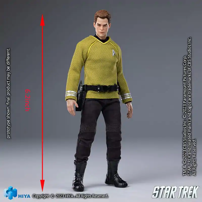 Star Trek Exquisite Super Series Akční figurka 1/12 Kirk 16 cm fotografii produktu